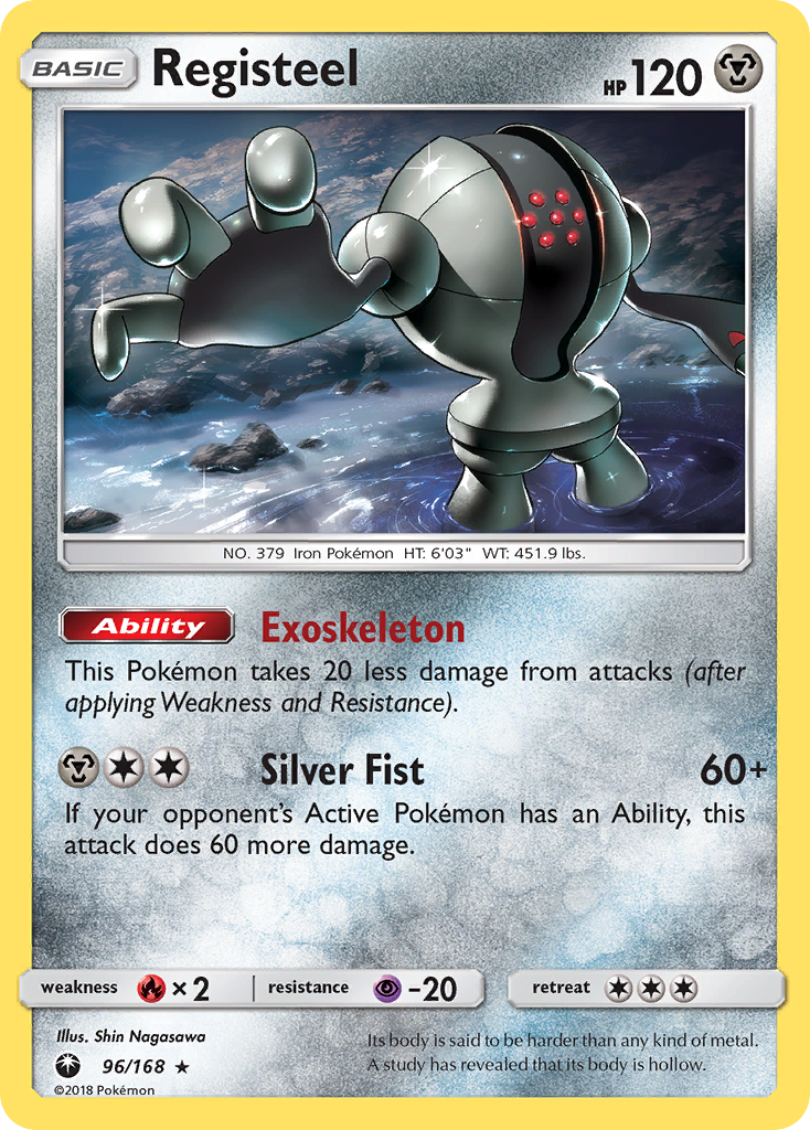 Registeel (96/168) [Sun & Moon: Celestial Storm] Reverse Holofoil