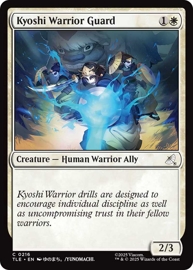 Kyoshi Warrior Guard [Avatar: The Last Airbender: Eternal-Legal] Foil