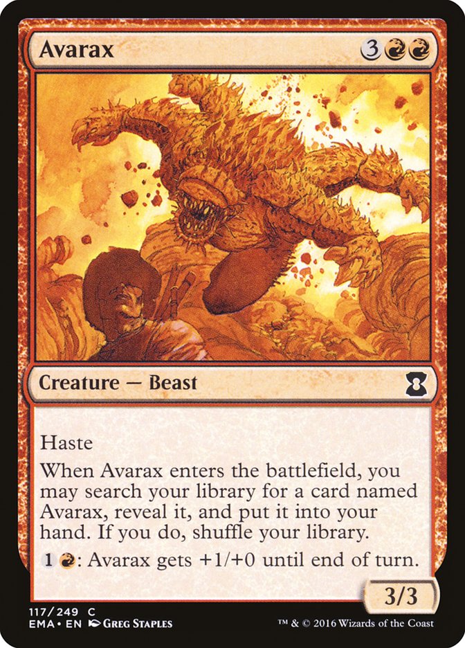 Avarax [Eternal Masters] Foil