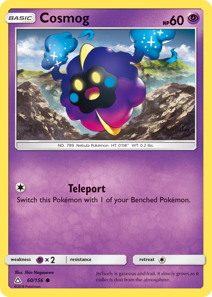 Cosmog (60/156) [Sun & Moon: Ultra Prism] Reverse Holofoil