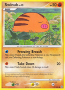 Swinub (77/100) [Diamond & Pearl: Stormfront] Reverse Holofoil