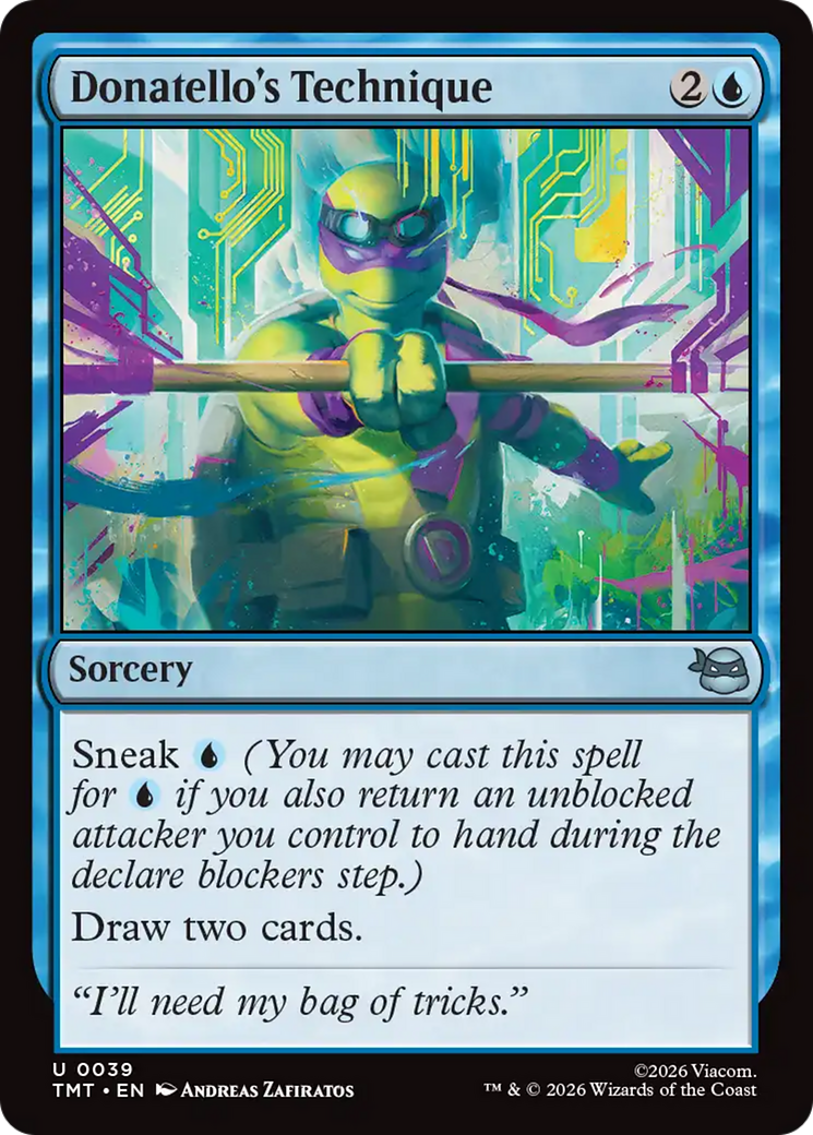 Donatello's Technique [Teenage Mutant Ninja Turtles] Foil