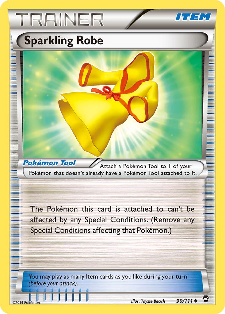 Sparkling Robe (99/111) [XY: Furious Fists] Reverse Holofoil