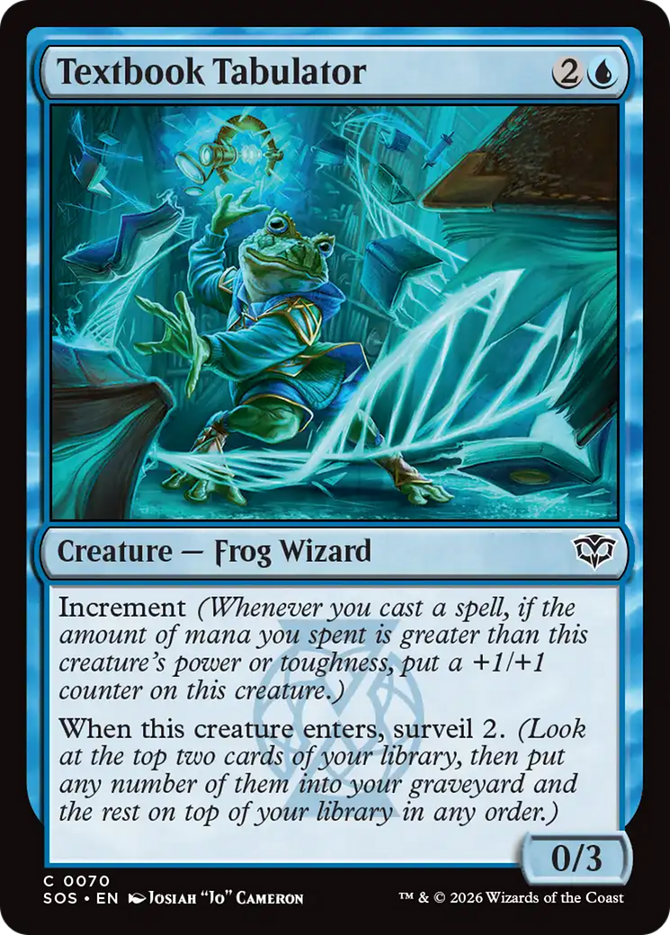 Textbook Tabulator [Secrets of Strixhaven] Foil