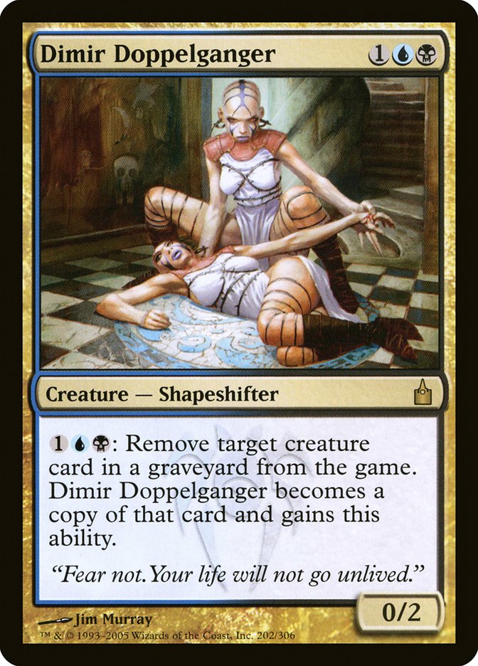 Dimir Doppelganger [Ravnica: City of Guilds] Foil