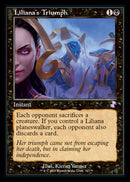 Liliana's Triumph (Timeshifted) [Time Spiral Remastered] Foil
