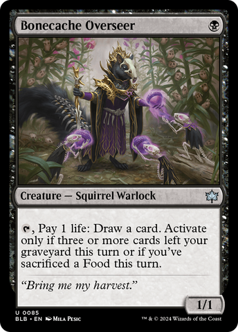 Bonecache Overseer [Bloomburrow] Foil