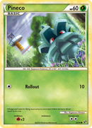 Pineco (62/90) [HeartGold & SoulSilver: Undaunted] Reverse Holofoil