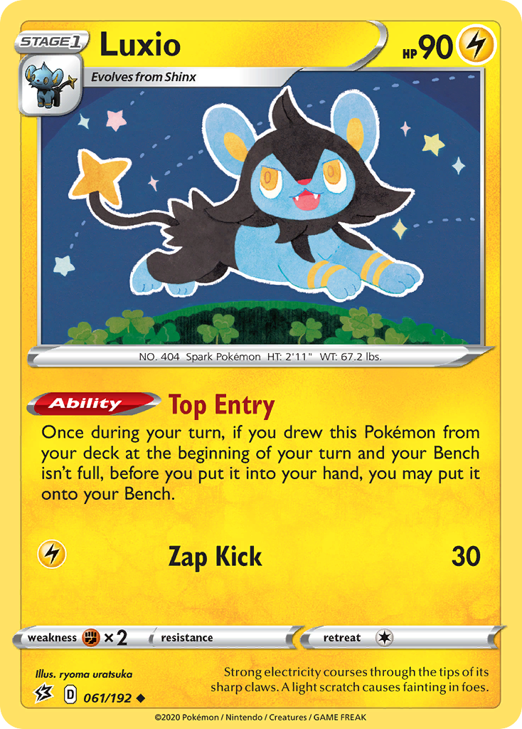 Luxio (061/192) [Sword & Shield: Rebel Clash] Reverse Holofoil
