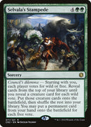 Selvala's Stampede [Conspiracy: Take the Crown] Foil