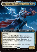 The Mighty Thor, Jane Foster (Extended Art) [Marvel Super Heroes] Foil