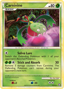 Carnivine (16/102) [HeartGold & SoulSilver: Triumphant] Reverse Holofoil