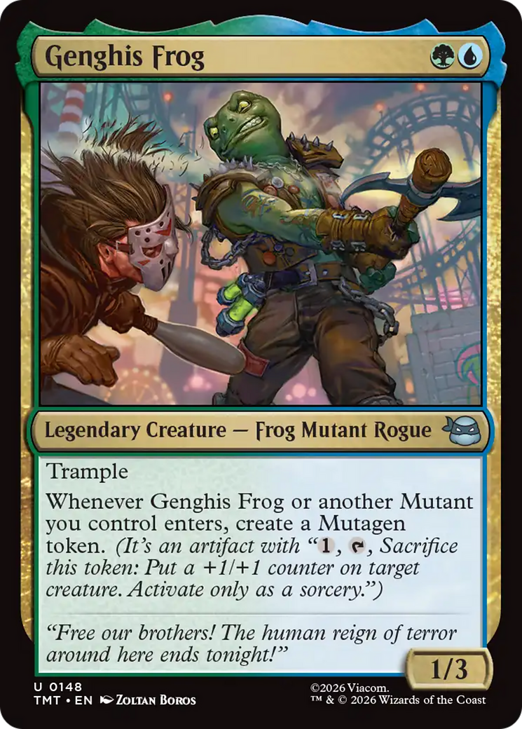 Genghis Frog [Teenage Mutant Ninja Turtles] Foil