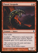 Plated Geopede [Zendikar] Foil