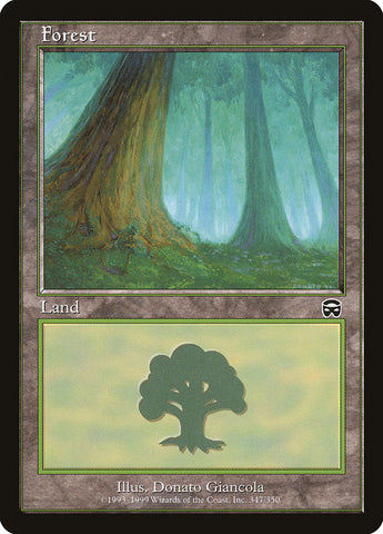 Forest (347) [Mercadian Masques] Foil