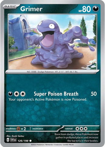 Grimer (126/198) [Scarlet & Violet: Base Set] Reverse Holofoil