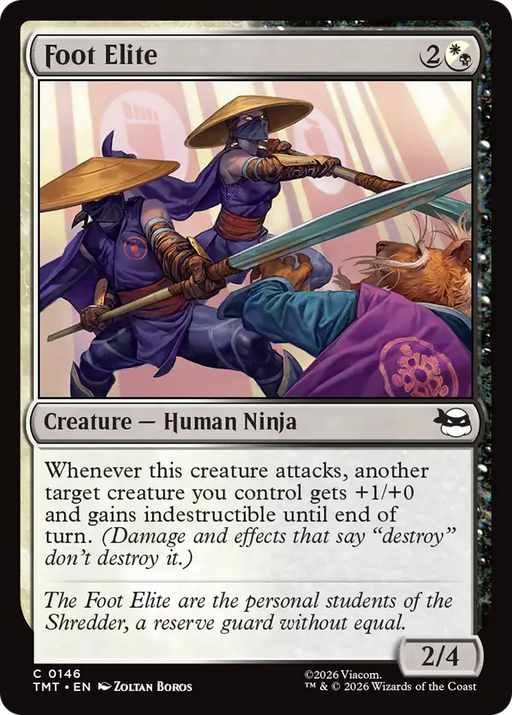 Foot Elite [Teenage Mutant Ninja Turtles] Foil