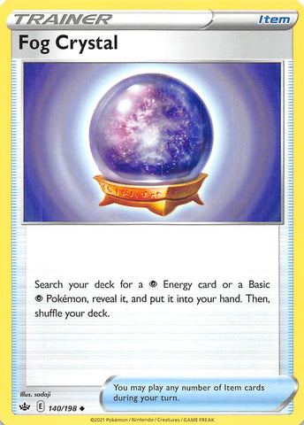 Fog Crystal (140/198) [Sword & Shield: Chilling Reign] Reverse Holofoil