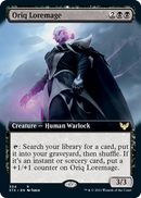 Oriq Loremage (Extended Art) [Strixhaven: School of Mages] Foil