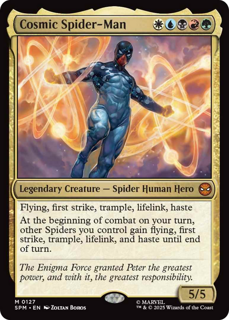 Cosmic Spider-Man [Marvel's Spider-Man] Foil