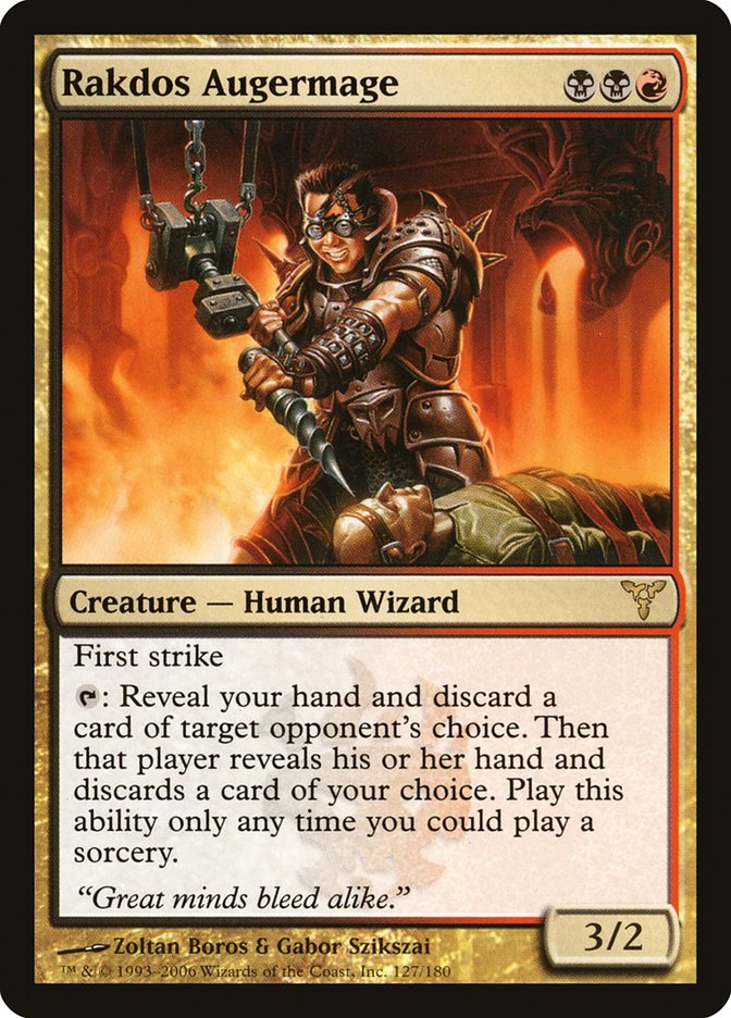 Rakdos Augermage [Dissension] Foil