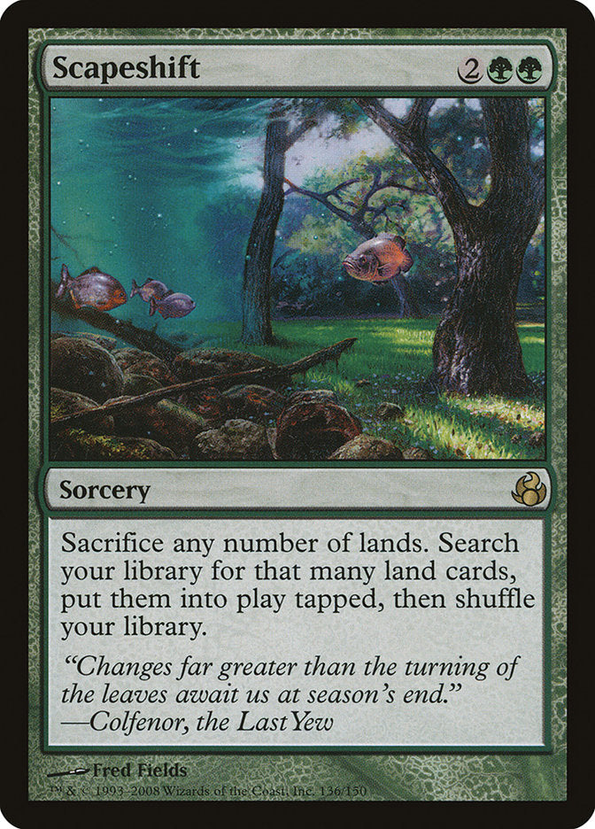 Scapeshift [Morningtide] Foil