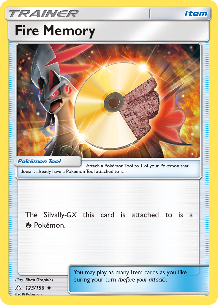 Fire Memory (123/156) [Sun & Moon: Ultra Prism] Reverse Holofoil