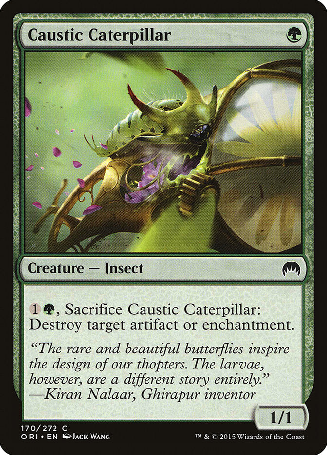 Caustic Caterpillar [Magic Origins] Foil
