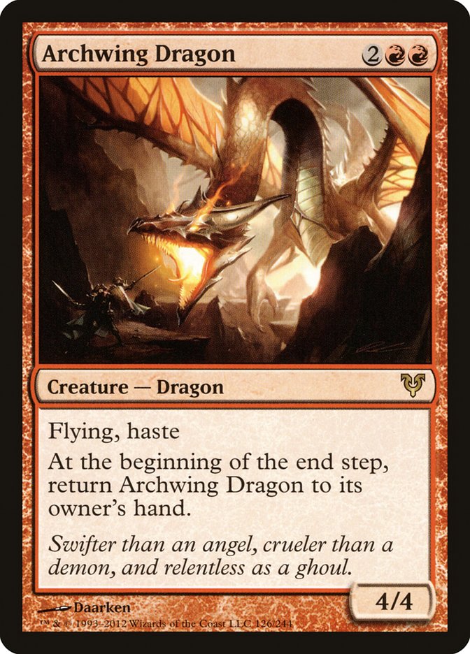 Archwing Dragon [Avacyn Restored] Foil