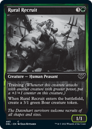Rural Recruit [Innistrad: Double Feature] Foil