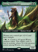 Baru, Wurmspeaker (Extended Art) [Dominaria United Commander] Foil
