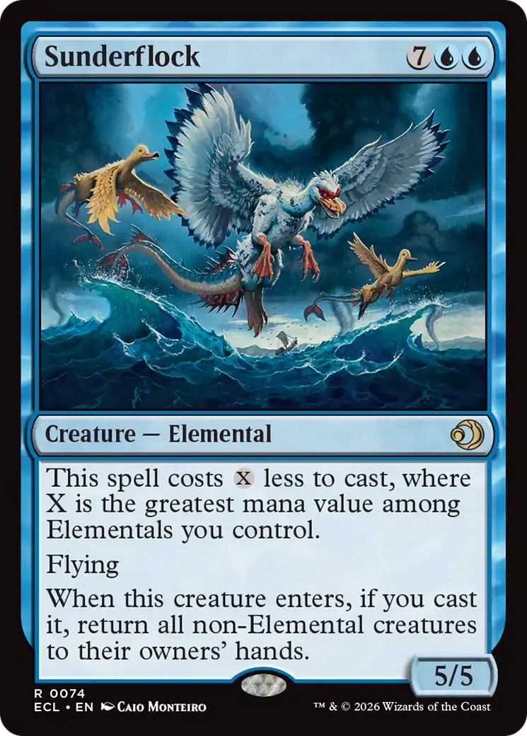 Sunderflock [Lorwyn Eclipsed] Foil
