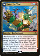 Storm the Vault // Vault of Catlacan [Rivals of Ixalan] Foil