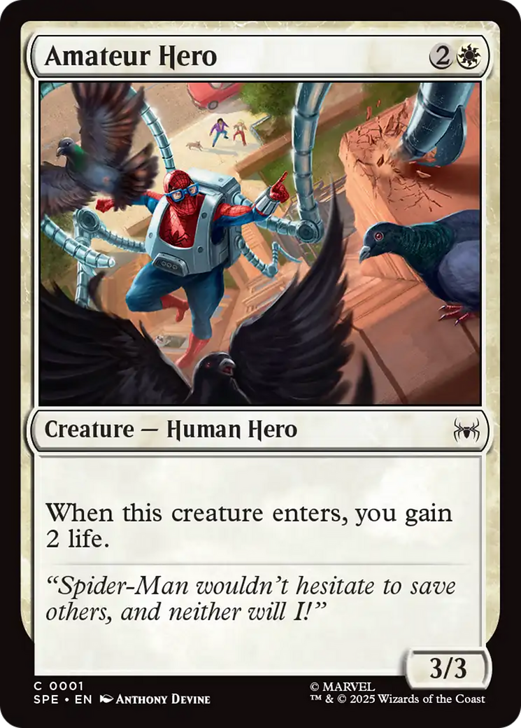 Amateur Hero [Marvel's Spider-Man: Eternal-Legal] Foil