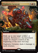 Explosive Getaway (Extended Art) [Aetherdrift] Foil