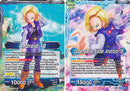 Android 18 // Dependable Sister Android 18 (BT8-023) [Malicious Machinations] Parallel Foil