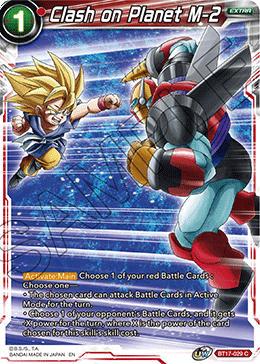 Clash on Planet M-2 (BT17-029) [Ultimate Squad] Parallel Foil