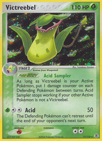 Victreebel (17/112) [EX: FireRed & LeafGreen] Reverse Holofoil