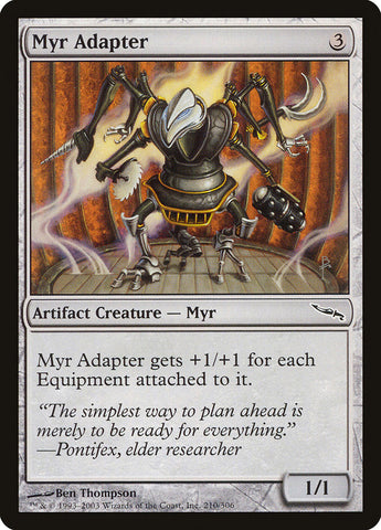 Myr Adapter [Mirrodin] Foil