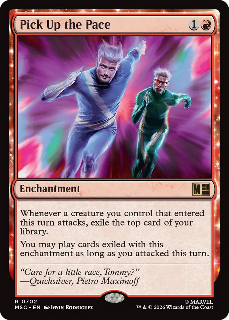Pick Up the Pace [Marvel Super Heroes Commander] Foil