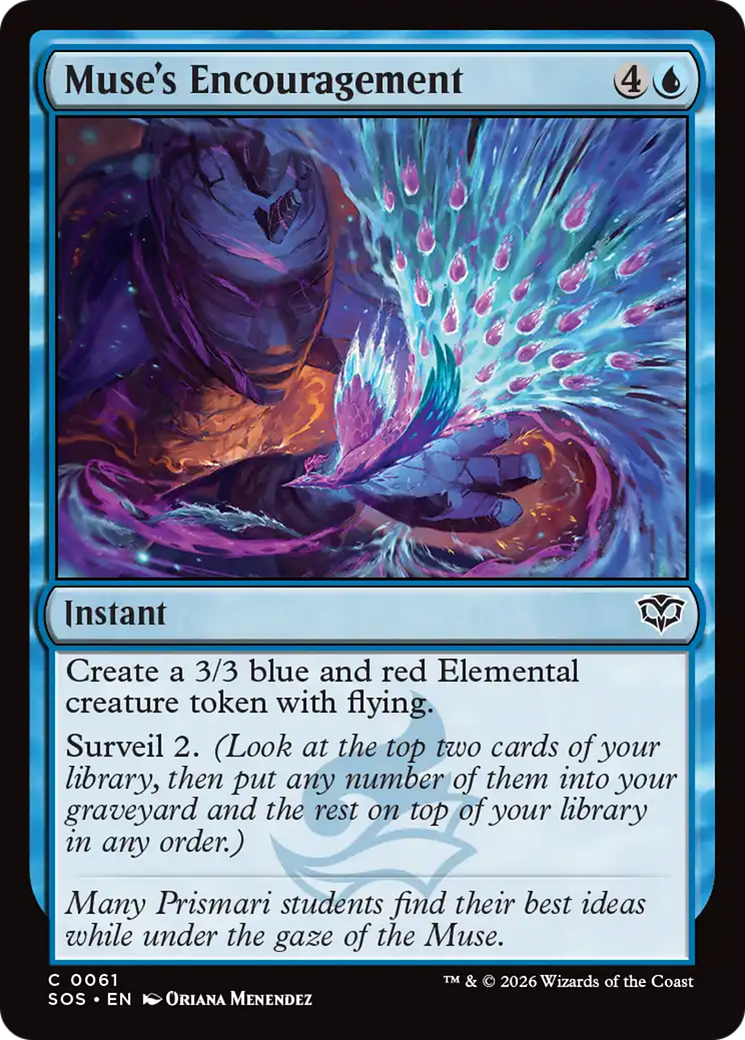 Muse's Encouragement [Secrets of Strixhaven] Foil