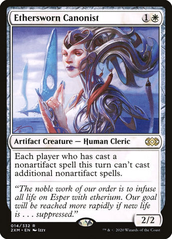 Ethersworn Canonist [Double Masters] Foil
