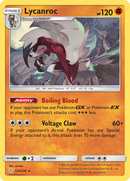Lycanroc (124/236) [Sun & Moon: Cosmic Eclipse] Reverse Holofoil
