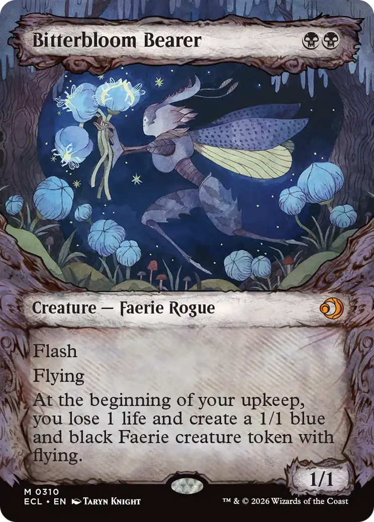 Bitterbloom Bearer (Showcase) [Lorwyn Eclipsed] Foil