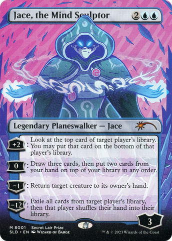 Jace, the Mind Sculptor (Borderless) [Secret Lair Drop Promos] Foil