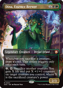 Dina, Essence Brewer (Borderless) [Secrets of Strixhaven Commander] Foil