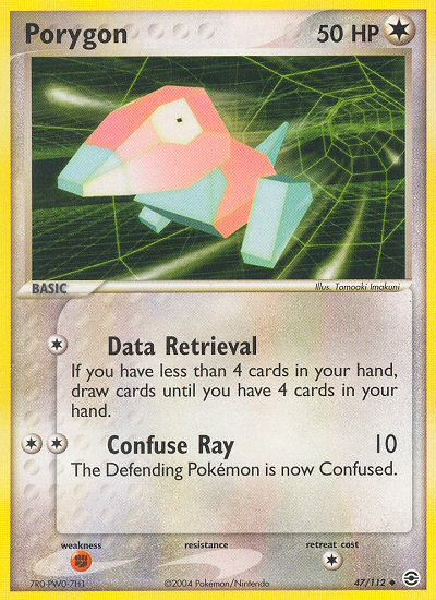 Porygon (47/112) [EX: FireRed & LeafGreen] Reverse Holofoil
