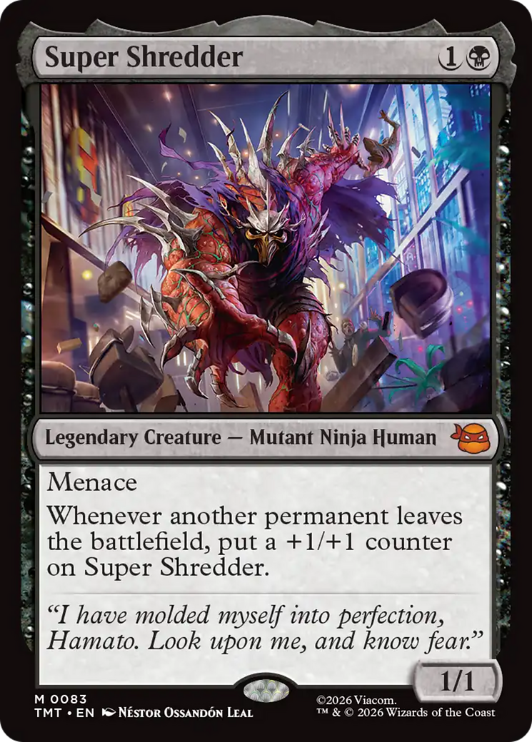 Super Shredder [Teenage Mutant Ninja Turtles] Foil