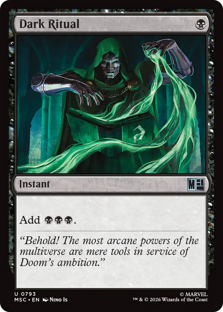 Dark Ritual [Marvel Super Heroes Commander] Foil