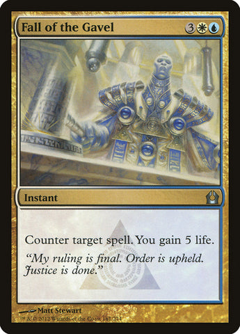 Fall of the Gavel [Return to Ravnica] Foil